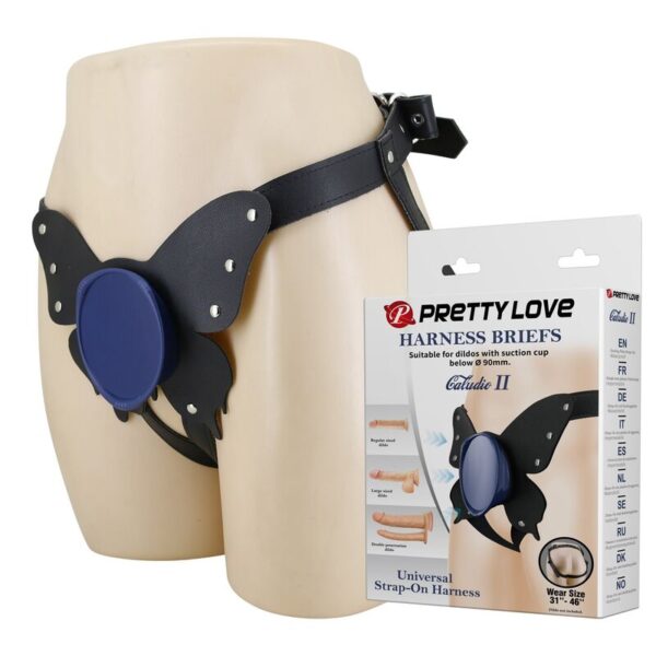 Pretty Love Universal Briefs — Strap-On Harness, Adjustable — Couples — view 4