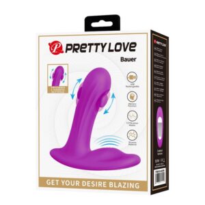 Pretty Love Bauer — Prostate Massager, Rechargeable, Purple — Prostate Massagers — view 2