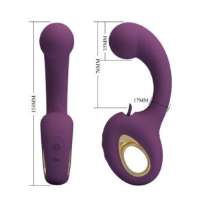 Pretty Love Brynnlee — Rabbit Vibrator, Rechargeable, Purple — Rabbit Vibrators — view 4