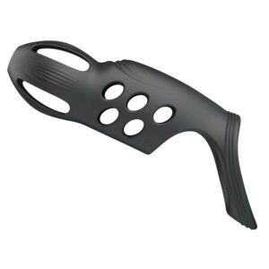Pretty Love Craig — Vibrating Penis Sleeve, Rechargeable, Black — Cock Rings — view 3