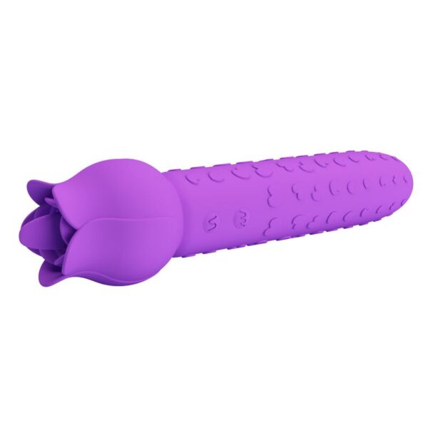 Pretty Love Dannell — Tongue Vibrator, Rechargeable, Purple — Clitoral Stimulators — view 12