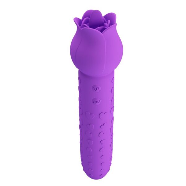 Pretty Love Dannell — Tongue Vibrator, Rechargeable, Purple — Clitoral Stimulators — view 9