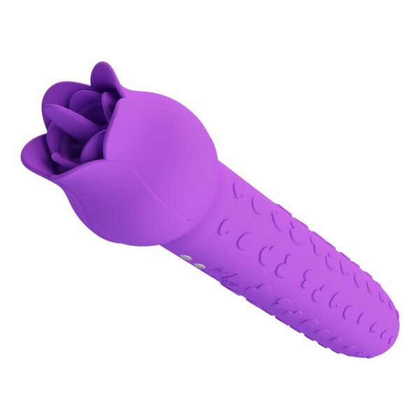 Pretty Love Dannell — Tongue Vibrator, Rechargeable, Purple — Clitoral Stimulators — view 8