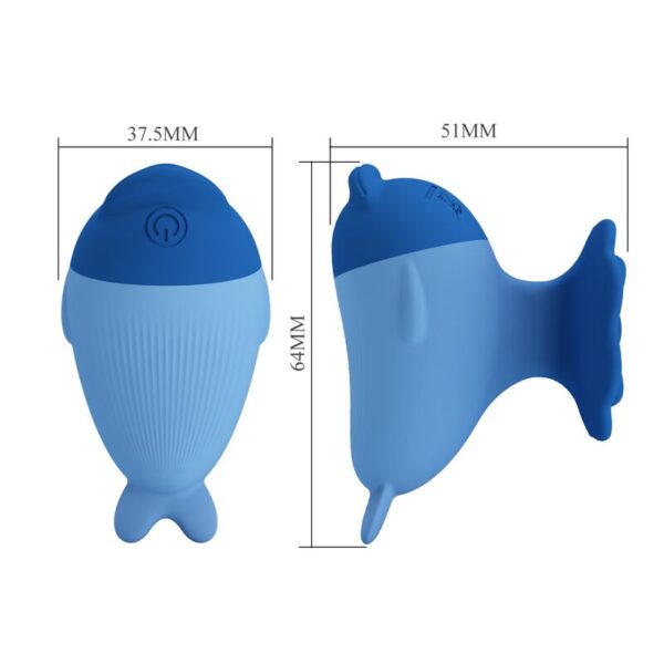 Pretty Love Dolphin — Mini Vibrator, Rechargeable — Mini Vibrators — view 2