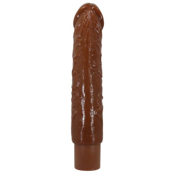 Pretty Love Duke — Realistic Vibrator, 23.5 cm, Brown — Realistic Vibrators — view 3
