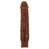 Pretty Love Duke — Realistic Vibrator, 23.5 cm, Brown — Realistic Vibrators