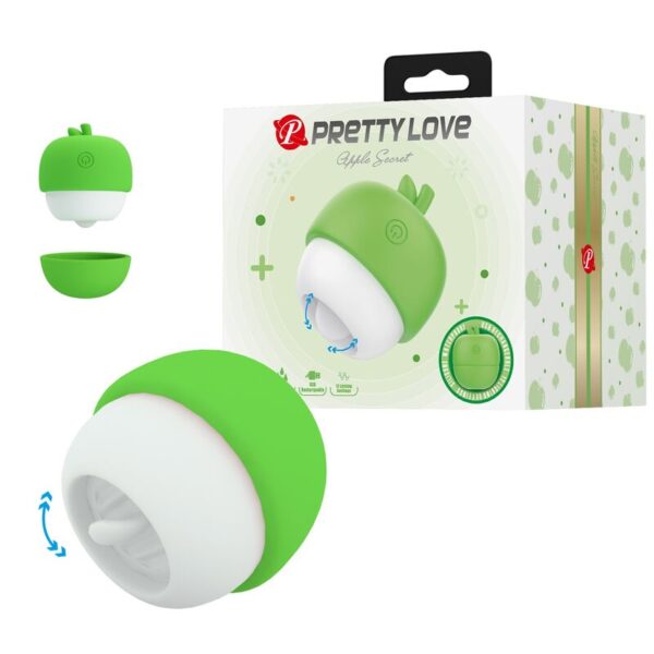 Pretty Love — Clitoral Stimulator, Rechargeable, Green — Clitoral Stimulators — view 2