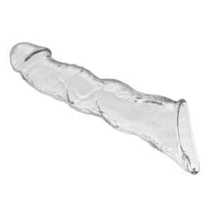 Pretty Love — Penis Extension Sleeve, 28 cm, Transparent — Penis Accessories — view 2