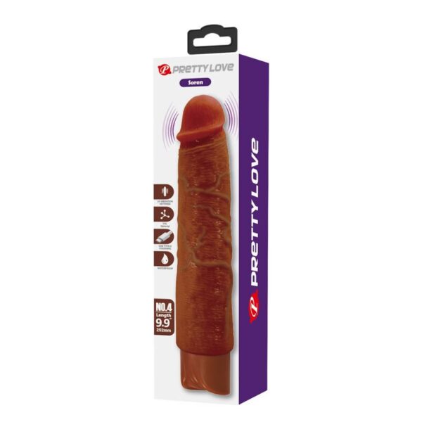 Pretty Love Gavin — Realistic Vibrator, Rechargeable, 25 cm — Realistic Vibrators — view 8
