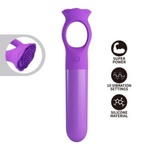 Pretty Love Giana — Mini Vibrator, Rechargeable, Purple — Mini Vibrators