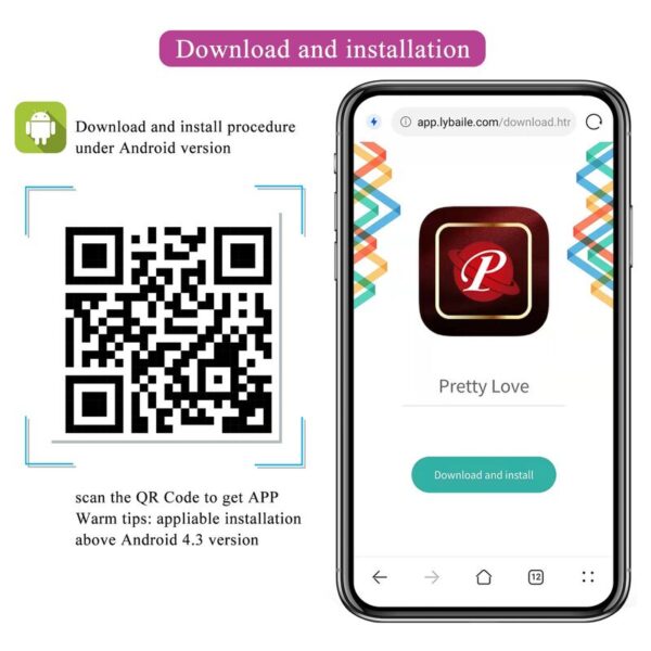 Pretty Love Pulsen — Vibrating Egg, App-Controlled, Pink — App-Controlled Sex Toys — view 13
