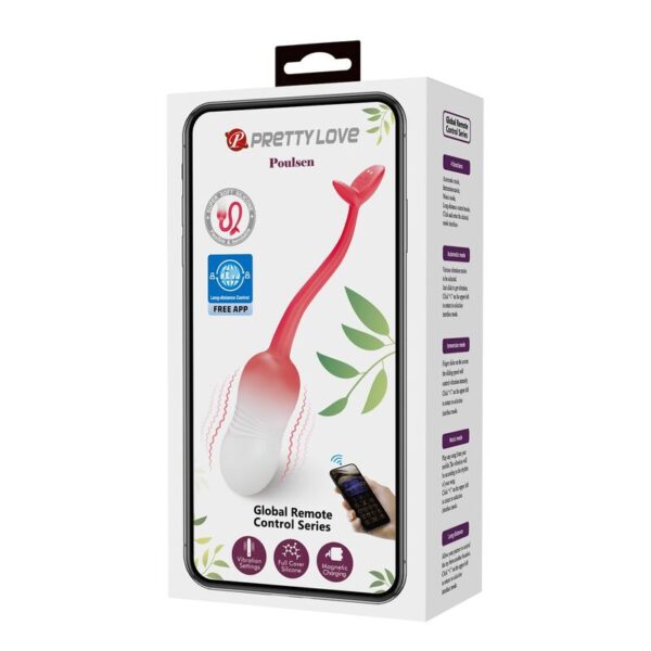 Pretty Love Pulsen — Vibrating Egg, App-Controlled, Pink — App-Controlled Sex Toys — view 20