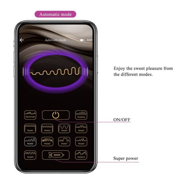 Pretty Love Pulsen — Vibrating Egg, App-Controlled, Green-Yellow — App-Controlled Sex Toys — view 17