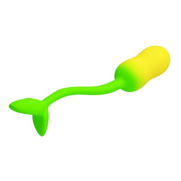 Pretty Love Pulsen — Vibrating Egg, App-Controlled, Green-Yellow — App-Controlled Sex Toys — view 9