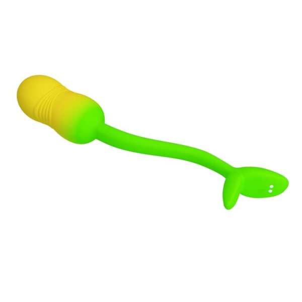 Pretty Love Pulsen — Vibrating Egg, App-Controlled, Green-Yellow — App-Controlled Sex Toys — view 10