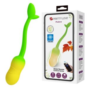 Pretty Love Pulsen — Vibrating Egg, App-Controlled, Green-Yellow — App-Controlled Sex Toys