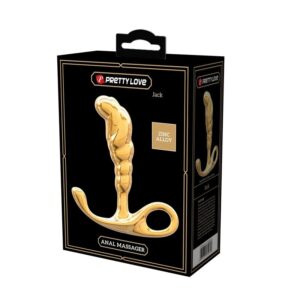 Pretty Love Jack — Prostate Massager, Gold — Anal — view 3