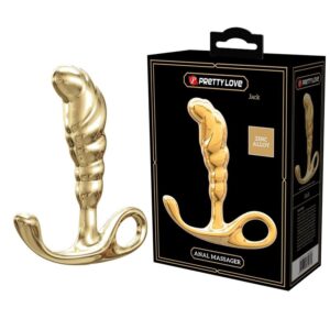 Pretty Love Jack — Prostate Massager, Gold — Anal — view 2