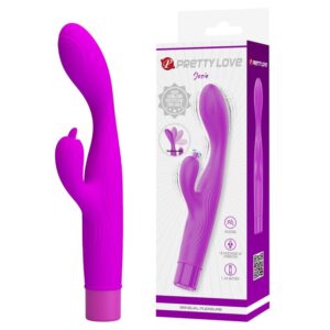 Pretty Love Jene — Rabbit Vibrator, Silicone, Purple — Rabbit Vibrators — view 4