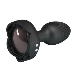 Pretty Love — Vibrating Butt Plug, Waterproof, Black — Anal — view 4