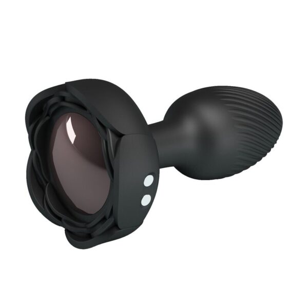 Pretty Love — Vibrating Butt Plug, Waterproof, Black — Anal — view 4