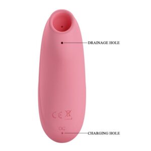 Pretty Love Otis — Air Pulse Stimulator, Silicone, Pink — Clitoral Stimulators