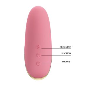 Pretty Love Otis — Air Pulse Stimulator, Silicone, Pink — Clitoral Stimulators — view 2