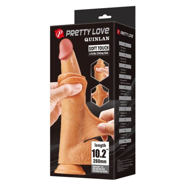 Pretty Love Quinlan — Realistic Dildo, Suction Cup, Natural — Dildos — view 4