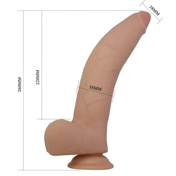 Pretty Love Quinlan — Realistic Dildo, Suction Cup, Natural — Dildos — view 2