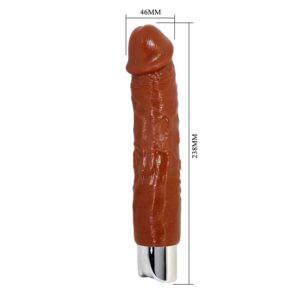 Pretty Love Pro — Realistic Vibrator, 23.5 cm, Brown — Realistic Vibrators — view 4