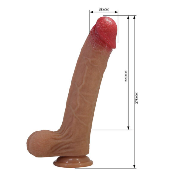 Pretty Love Orsen — Realistic Dildo, Silicone, 27.7 cm — Dildos — view 7