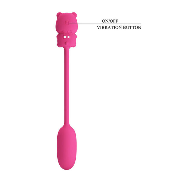 Pretty Love Olson — Vibrating Egg, Silicone, Pink — Clitoral Stimulators — view 8