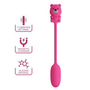 Pretty Love Olson — Vibrating Egg, Silicone, Pink — Clitoral Stimulators