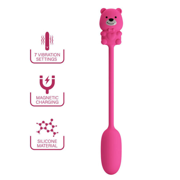 Pretty Love Olson — Vibrating Egg, Silicone, Pink — Clitoral Stimulators