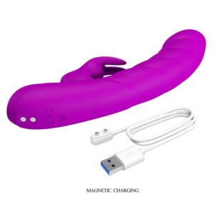 Pretty Love Monica — Rabbit Vibrator, Rechargeable, Purple — Rabbit Vibrators — view 4