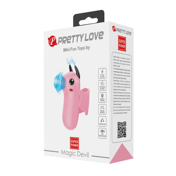 Pretty Love Magic Devil — Clitoral Stimulator, Silicone, Pink — Clitoral Stimulators — view 5