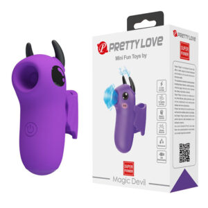 Pretty Love Magic Devil — Clitoral Stimulator, Silicone, Purple — Clitoral Stimulators — view 4