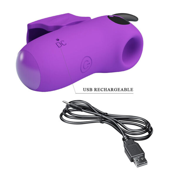 Pretty Love Magic Devil — Clitoral Stimulator, Silicone, Purple — Clitoral Stimulators — view 2