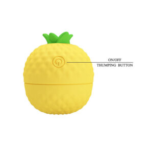 Pretty Love — Clit Sucker, Rechargeable, Yellow — Clitoral Stimulators — view 2