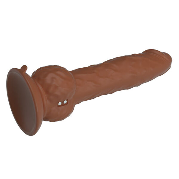 Pretty Love Eren — Thrusting Vibrator, Silicone, Brown — Realistic Vibrators — view 4