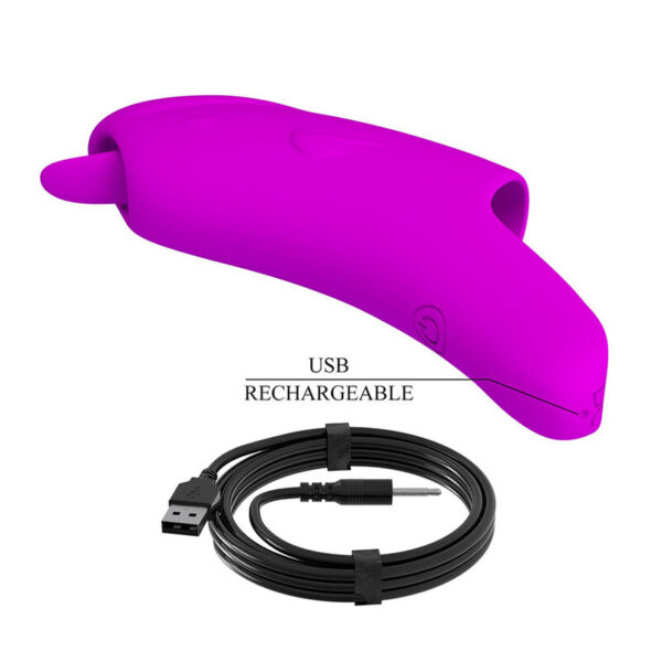 Pretty Love Peterson Honey — Finger Vibrator, Silicone, Purple — Finger Vibrators — view 2