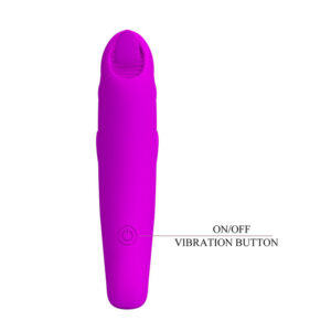 Pretty Love Peterson Honey — Finger Vibrator, Silicone, Purple — Finger Vibrators