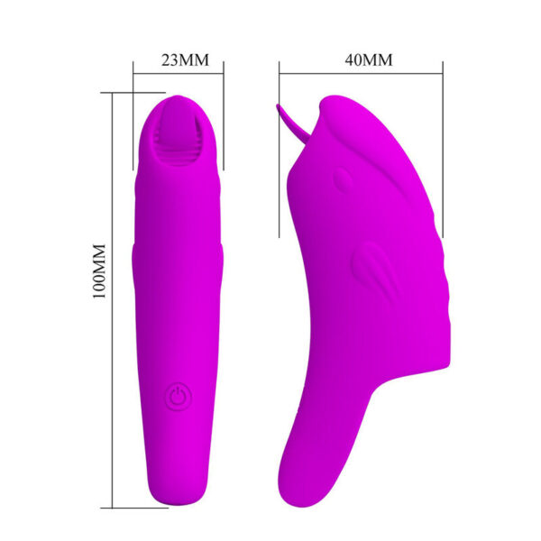 Pretty Love Peterson Honey — Finger Vibrator, Silicone, Purple — Finger Vibrators — view 3