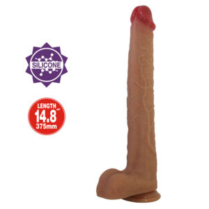 Pretty Love Terin Plus — Realistic Dildo, Silicone, 37.6 cm — Dildos
