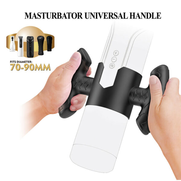 Pretty Love Universal — Masturbator Handle, Black — Couples — view 8