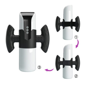 Pretty Love Universal — Masturbator Handle, Black — Couples