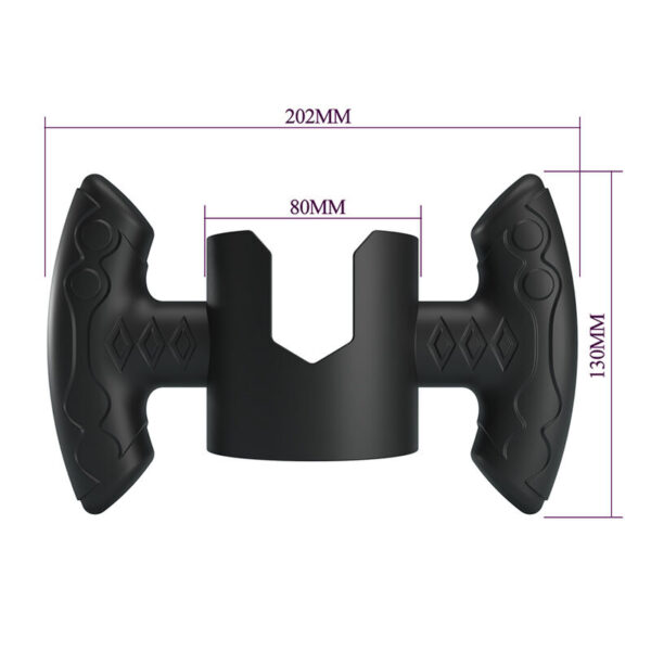 Pretty Love Universal — Masturbator Handle, Black — Couples — view 5