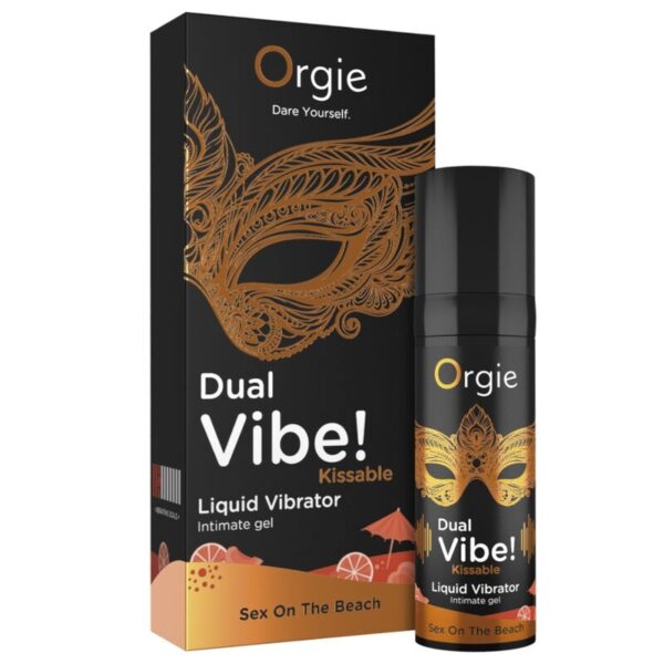 Orgie Dual Vibe Sex on the Beach — Tingling Gel, 15 ml — Arousal Gels for Women — view 3