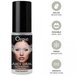 Orgie Juicy Oral — Oral Sex Spray, 15 ml, Mint — Aphrodisiacs & Edibles