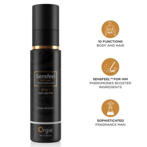 Orgie Sensfeel for Man — Pheromone Body Lotion, 100 ml — Bath & Body